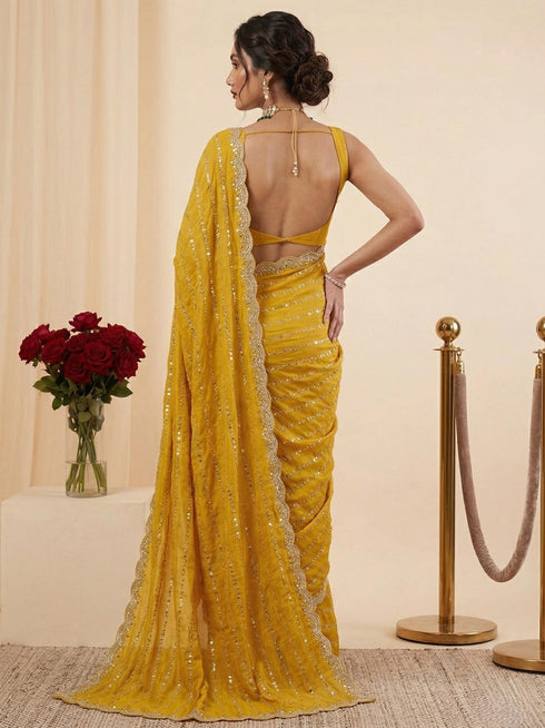 Vasthrlay Embroidery Saree
