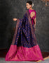 Vasthrlay Banarasi Kanjeevaram Unstitched Beige Saree