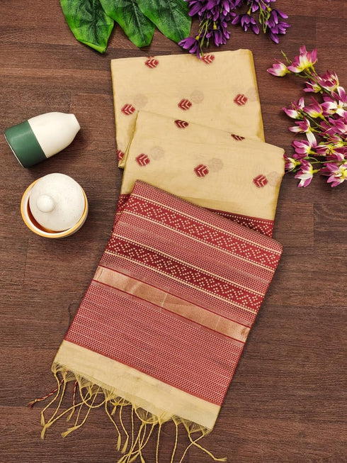 Vasthrlay Tussar Saree Butties