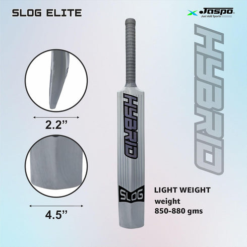 Jaspo Slog Elite Plastic Tennis Cricket Bat