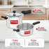 Prestige Svachh Aluminium Anti Bulge Gas And Induction Compatible Pressure Cooker 5 L Combo