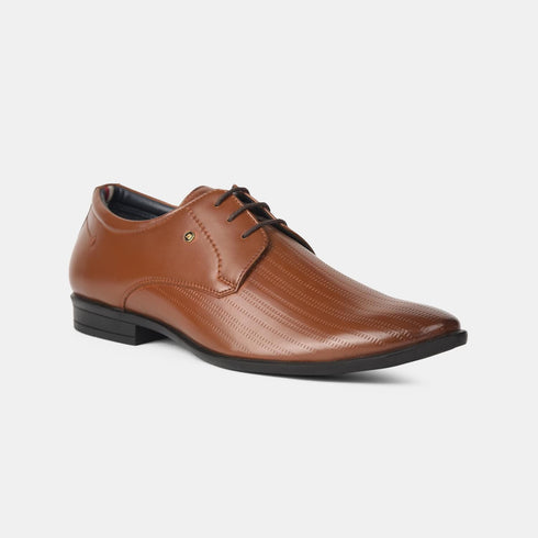 Bata Tan Formal Shoes For Men (Style 8213539)