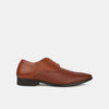 Bata Tan Formal Derby-Style Shoes With Lace-Up Closure For Men (Style 8213598)