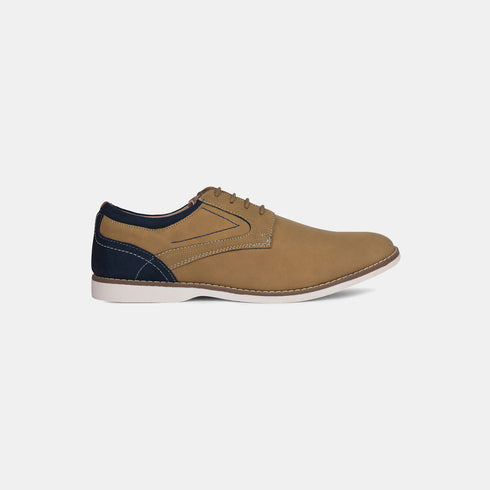 Bata Red Label Tan Casual Lace-Up Shoes For Men (Style 8213654)