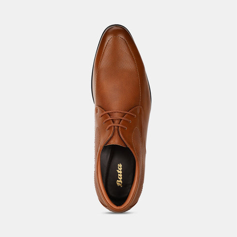 Bata Tan Formal Shoes For Men (Style 8213974)