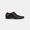 Bata Dark Brown Formal Lace-Up Shoes For Men