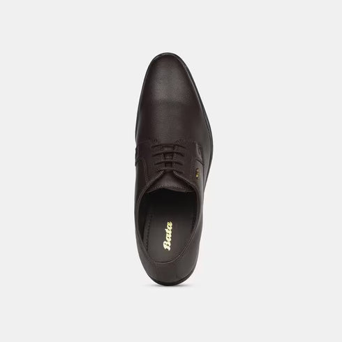 Bata Brown Formal Shoes For Men