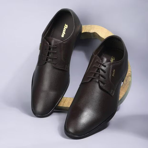 Bata Brown Formal Shoes For Men