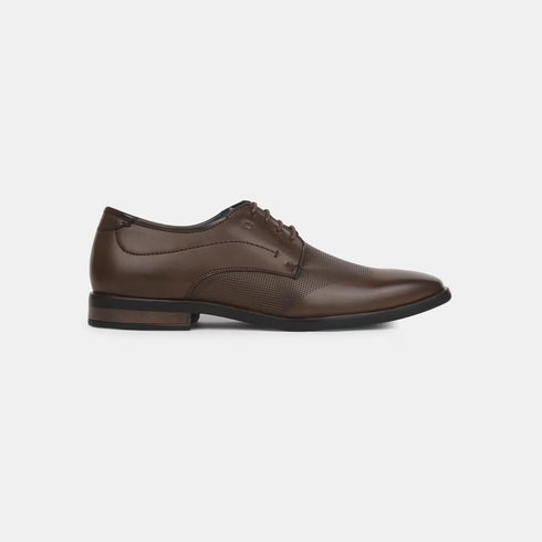 Bata Dark Brown Formal Shoes For Men (Style 8214276)