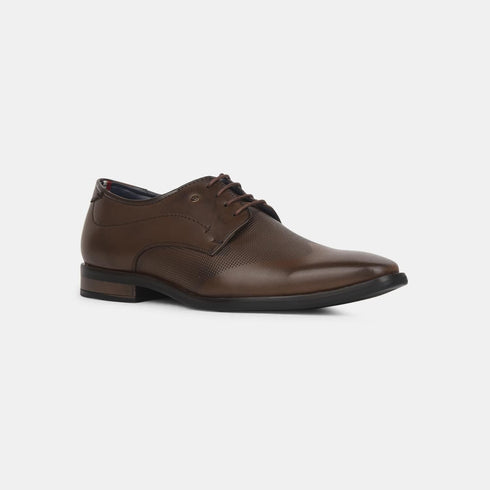 Bata Dark Brown Formal Shoes For Men (Style 8214276)