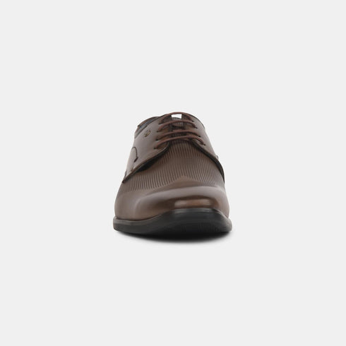 Bata Dark Brown Formal Shoes For Men (Style 8214276)