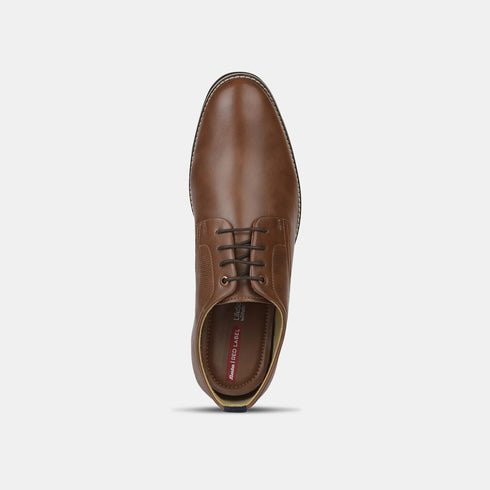 Bata Brown Formal Derby-Style Shoes For Men (Style 8214321)