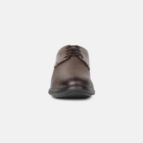 Bata Dark Brown Formal Shoes For Men (Style 8214415)
