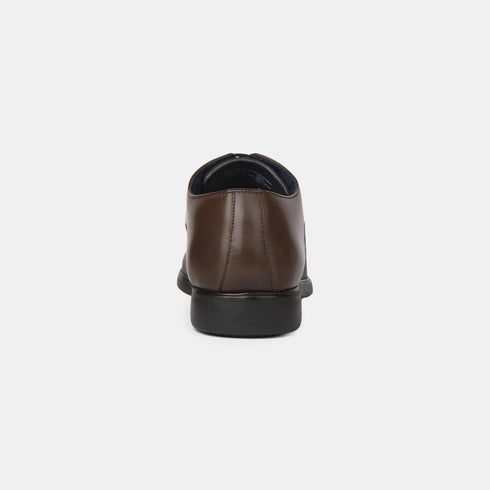 Bata Dark Brown Formal Shoes For Men (Style 8214415)