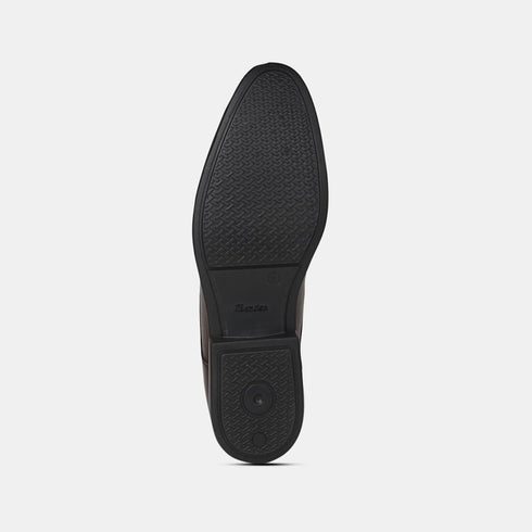 Bata Dark Brown Formal Shoes For Men (Style 8214415)