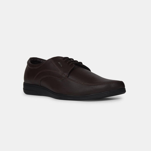 Bata Dark Brown Formal Shoes For Men (Style 8214534)