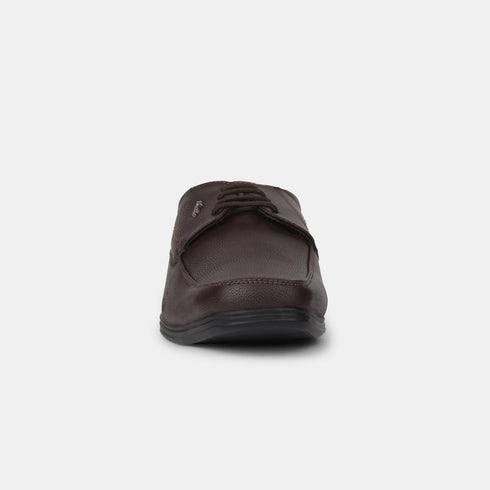 Bata Dark Brown Formal Shoes For Men (Style 8214534)