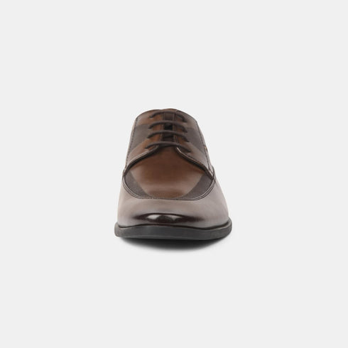 Bata Dark Brown Formal Shoes For Men (Style 8214550)