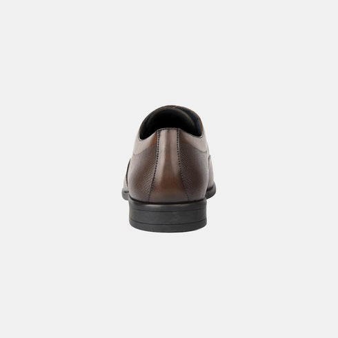 Bata Dark Brown Formal Shoes For Men (Style 8214550)