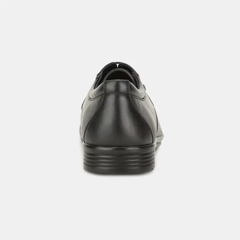 Bata Black Formal Derby-Style Shoes For Men