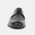 Bata Black Textured Formal Derby Style Shoes With Lace-Up Detail For Men (Style 8216340)