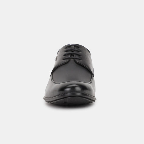 Bata Black Formal Derby-Style Shoes With Lace-Up Closure For Men (Style 8216709)