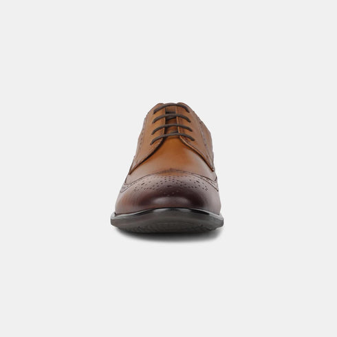 Hush Puppies Tan Derby Formal Shoes For Men (Style 8243037)
