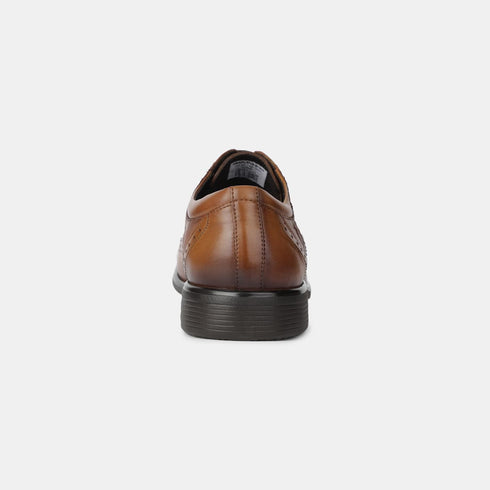 Hush Puppies Tan Derby Formal Shoes For Men (Style 8243037)