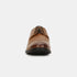 Bata Tan Leather Formal Derby-Style Shoes With Lace-Up Closure For Men