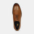 Bata Tan Leather Formal Derby-Style Shoes With Lace-Up Closure For Men