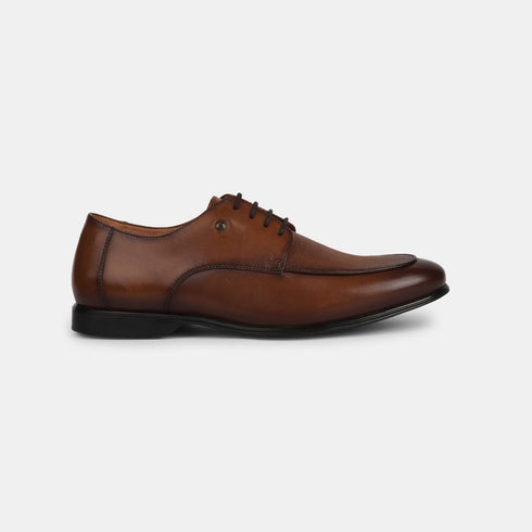 Bata Red Label Tan Formal Shoes For Men (Style 8243109)