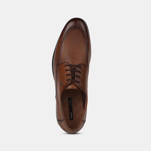 Bata Red Label Tan Formal Shoes For Men (Style 8243109)