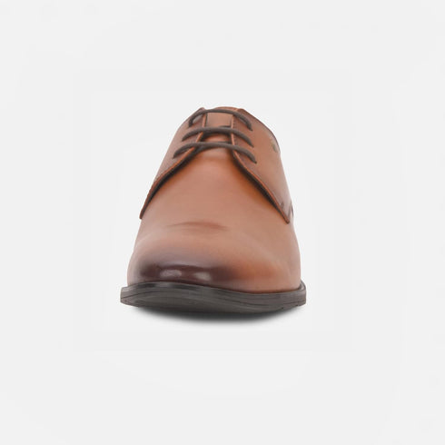 Hush Puppies Tan Derby Formal Shoes For Men (Style 8243146)