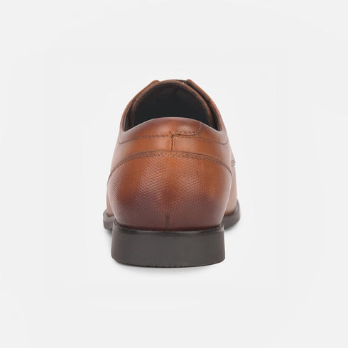 Hush Puppies Tan Derby Formal Shoes For Men (Style 8243146)