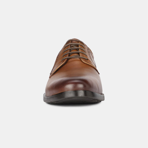 Hush Puppies Tan Derby Formal Shoes For Men (Style 8243189)