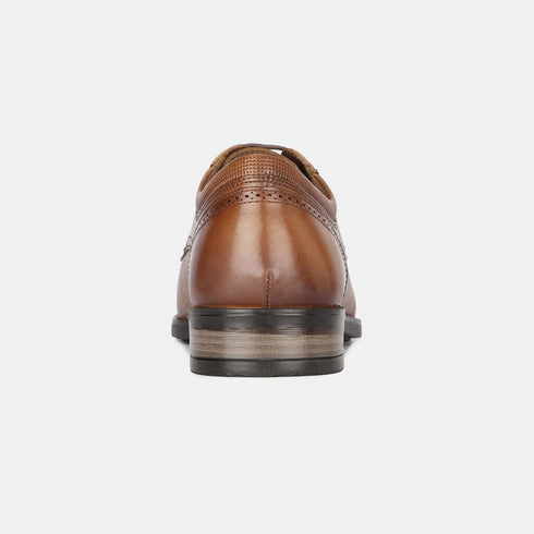 Hush Puppies Tan Derby Formal Shoes For Men (Style 8243189)
