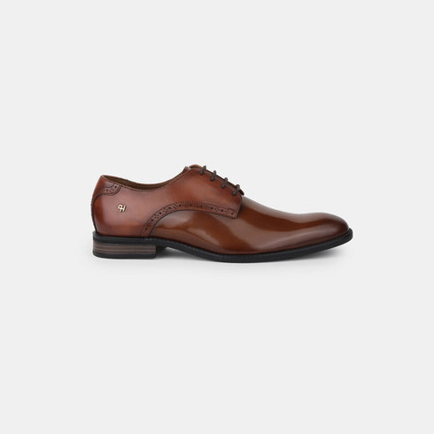 Hush Puppies Tan Formal Lace-Up Shoes For Men (Style 8243220)