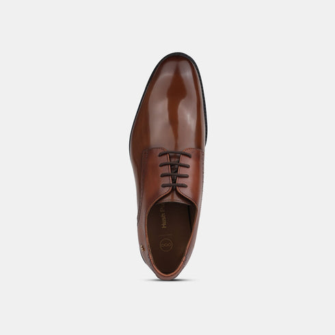 Hush Puppies Tan Formal Lace-Up Shoes For Men (Style 8243220)