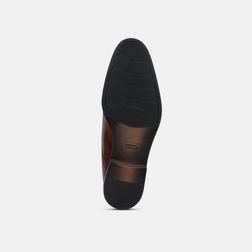 Hush Puppies Tan Formal Lace-Up Shoes For Men (Style 8243220)