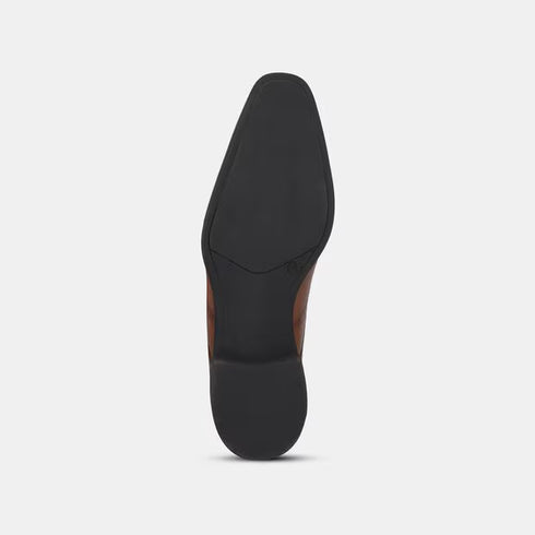 Red Label Tan Formal Shoes For Men