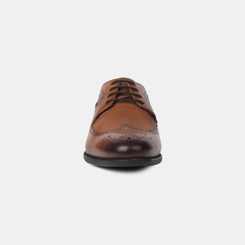 Bata Red Label Tan Formal Shoes For Men (Style 8243544)