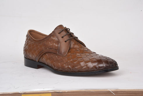 Hush Puppies Tan Formal Lace-Up Shoes For Men (Style 8243998)