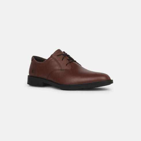 Hush Puppies Brown Derby Formal Shoes For Men (Style 8244003)