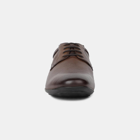 Hush Puppies Brown Derby Formal Shoes For Men (Style 8244022)