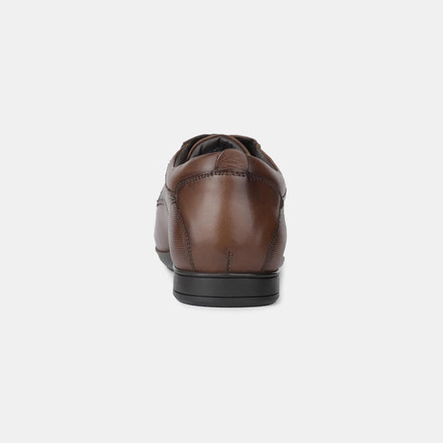 Hush Puppies Brown Derby Formal Shoes For Men (Style 8244022)