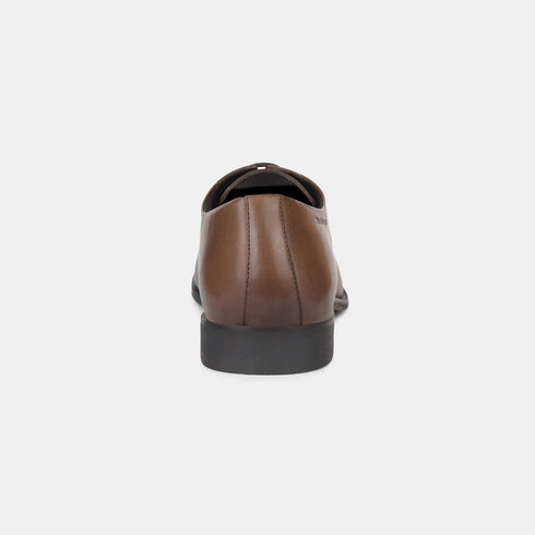 Hush Puppies Brown Derby Formal Shoes For Men (Style 8244125)