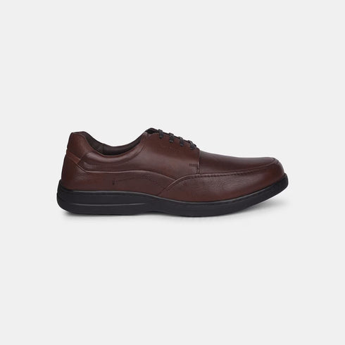 Hush Puppies Brown Lace Up Casual Shoes For Men (Style 8244143)