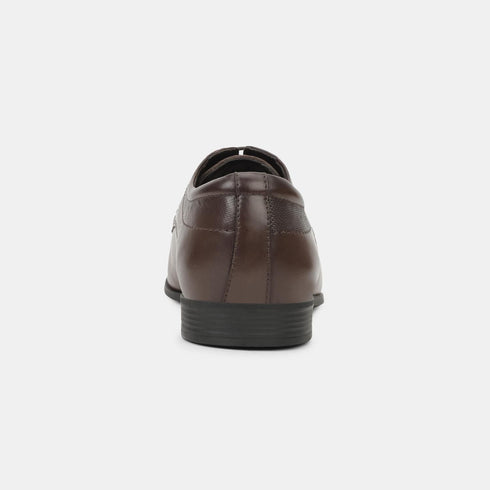 Bata Dark Brown Formal Shoes For Men (Style 8244243)