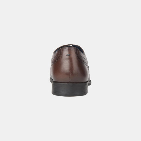Bata Red Label Brown Formal Shoes For Men (Style 8244544)