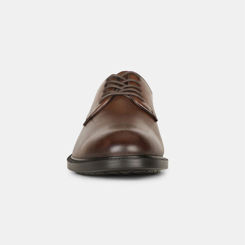Hush Puppies Brown Derby Formal Shoes For Men (Style 8244554)